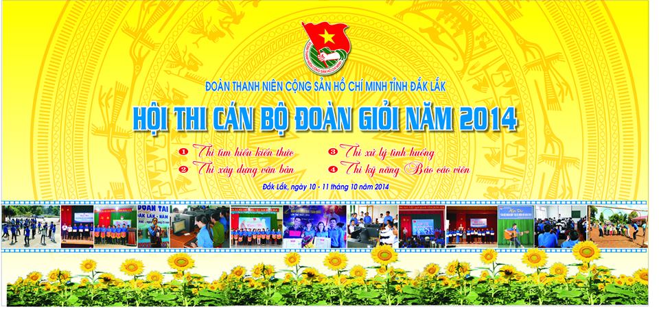 Sôi nổi chuẩn bị Hội thi “Cán bộ Đoàn giỏi” tỉnh Đắk Lắk năm 2014